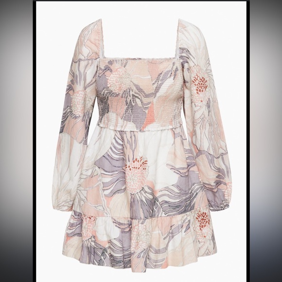 NWOT Wilfred Tempest Organic Linen Mini Dress - sz L from Aritzia - Picture 1 of 6
